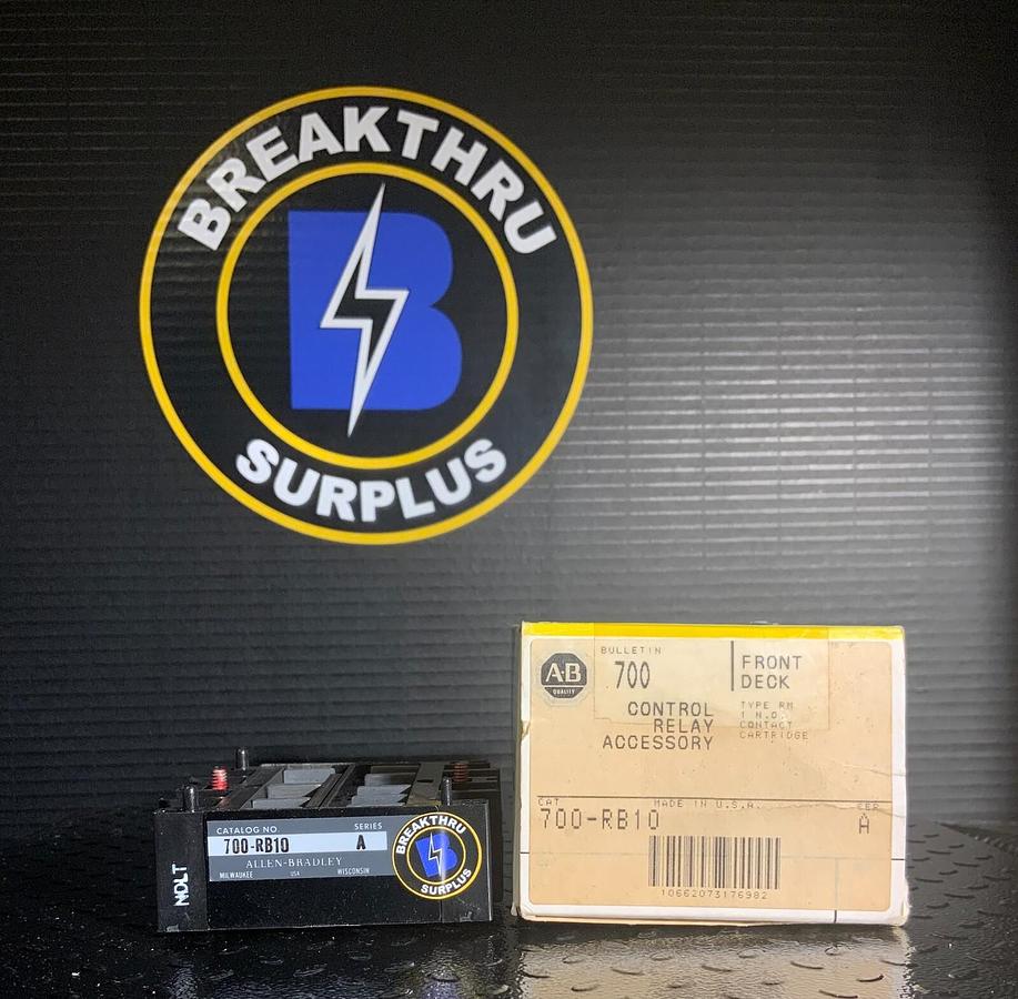 Used ALLEN BRADLEY 700-RB10 ($29.99/EACH OBO)