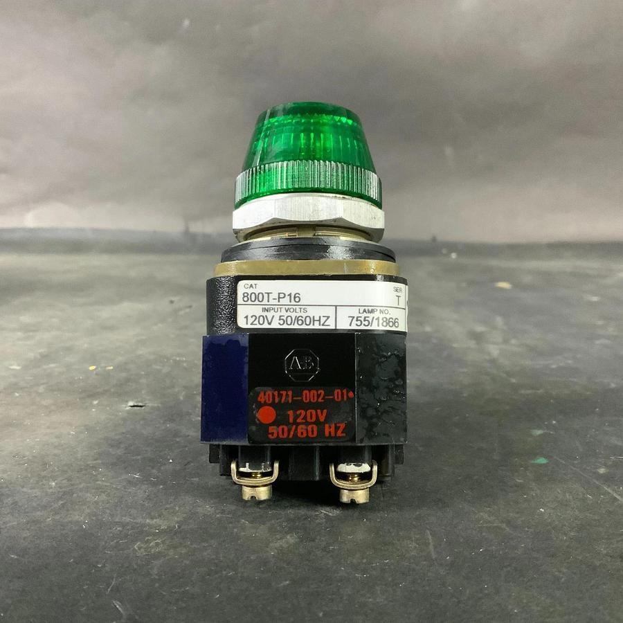 Used ALLEN BRADLEY 800T-P16 SER T GREEN INDICATOR LIGHT ($15 OBO)
