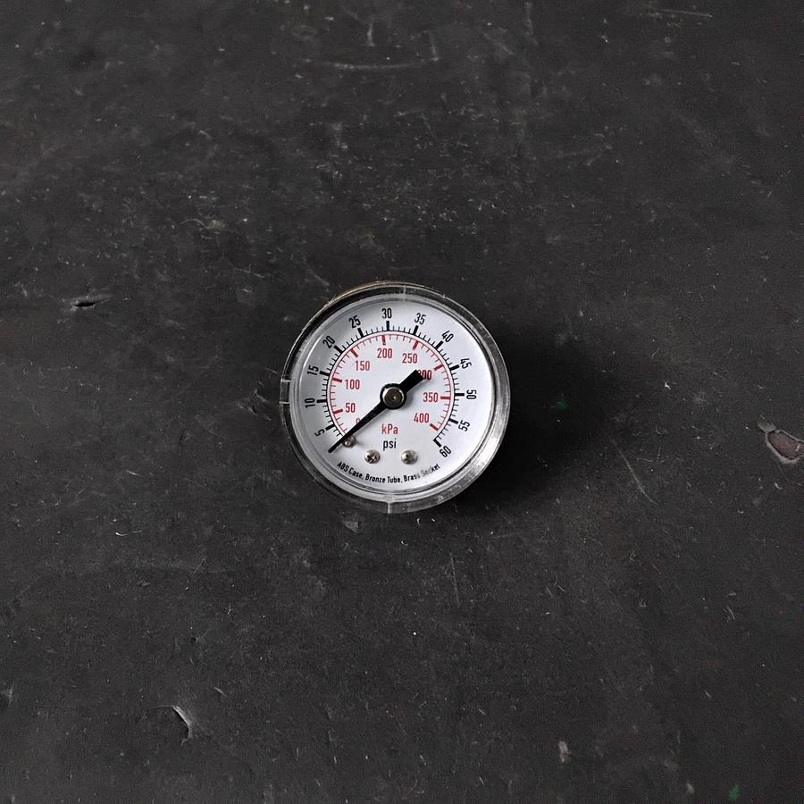 Used ABS 0-60 PSI PRESSURE GAUGE ($7.50 OBO)