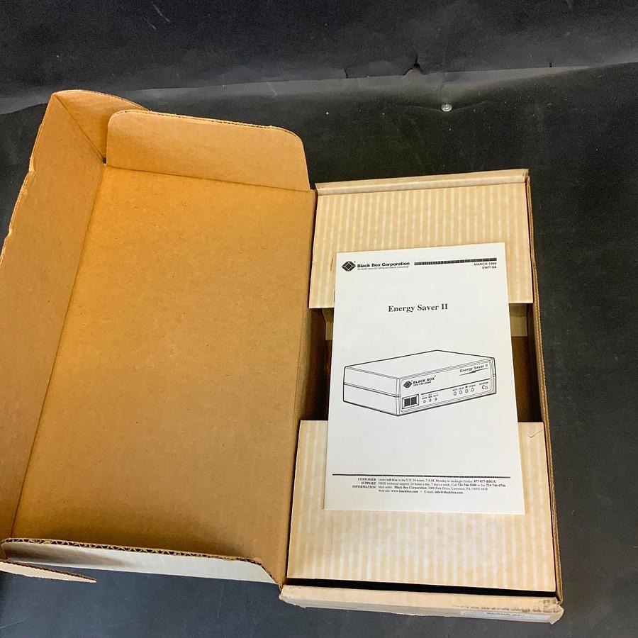 BLACK BOX SW718A ENERGY SAVER II POWER CONTROL SYSTEM ($90 OBO)