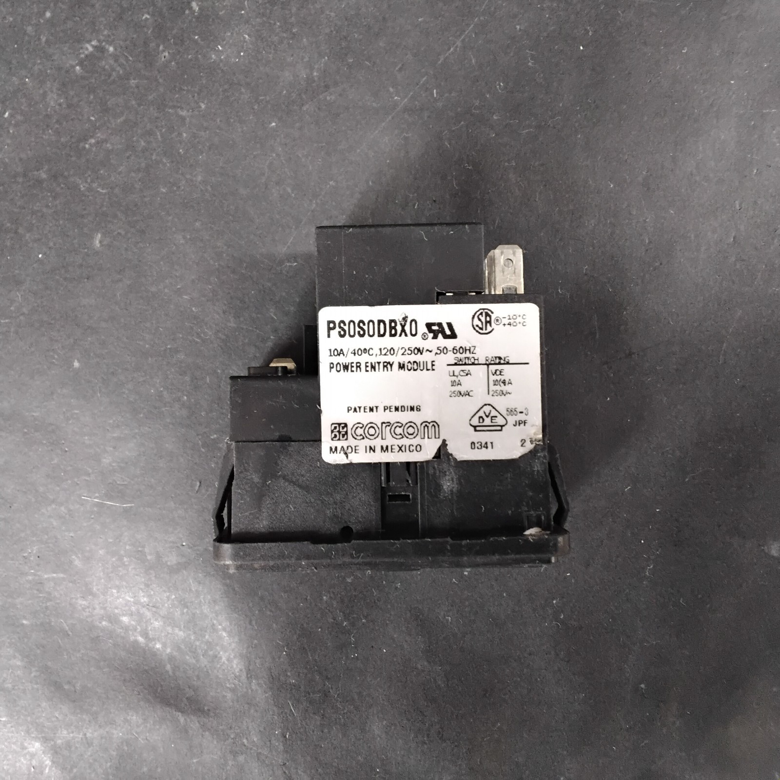 Used CORCOM PS0S0DBX0 POWER ENTRY MODULE ($15 OBO)