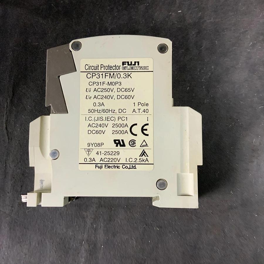 Used FUJI CIRCUIT PROTECTOR CP31FM/0.3K - SET OF 5 ($50 OBO)