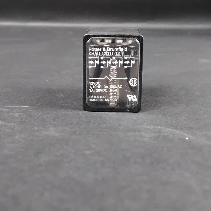 Used POTTER & BRUMFIELD KHAU17D11-12 RELAY($15 OBO)