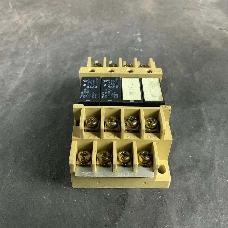 Used OMRON G6B-4BND 24VDC RELAY BASE ($30 OBO)