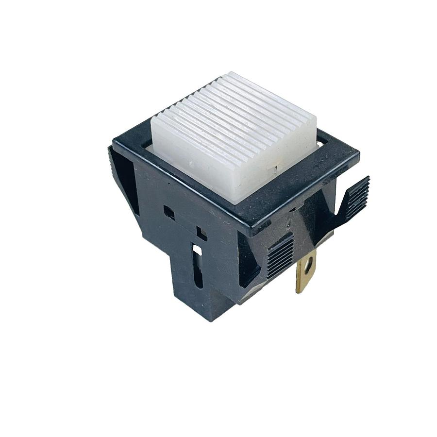 Used OSLO CONTROLS DGTA6V ILLUMINATED PUSHBUTTON SWITCH 6V WHITE SQUARE LENS