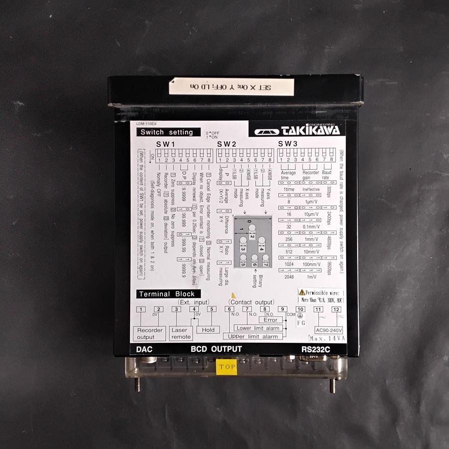 Used TAKIKAWA LDM-110EX MICRO DIAMETER DISPLAY ($300 OBO)