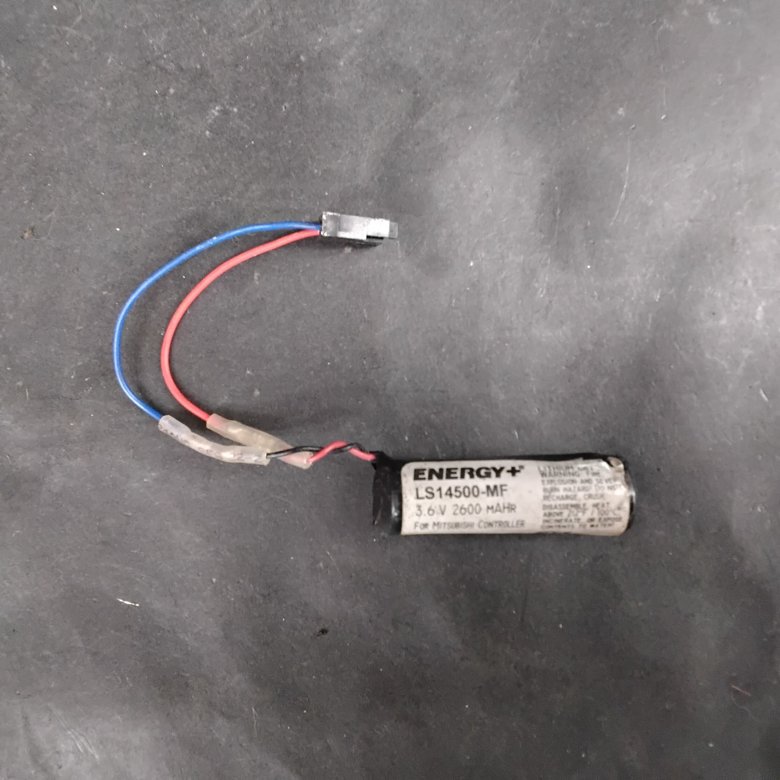 Used ENERGY+ LS14500-MF LITHIUM BATTERY ($10 OBO)