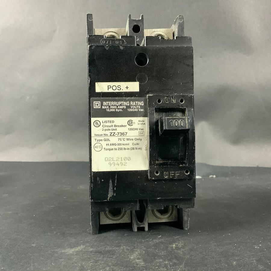 Used SQUARE D ZZ-7367 CIRCUIT BREAKER ($25 OBO)