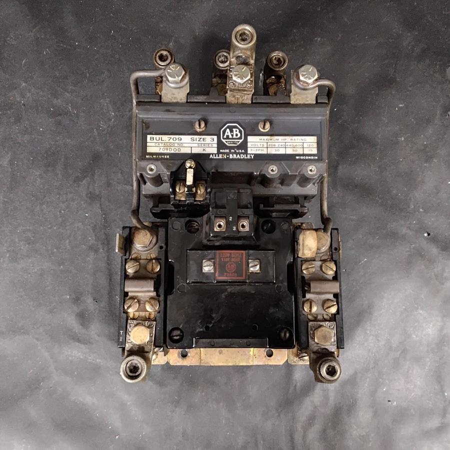 Used ALLEN BRADLEY 709-DOD SERIES K STARTER
