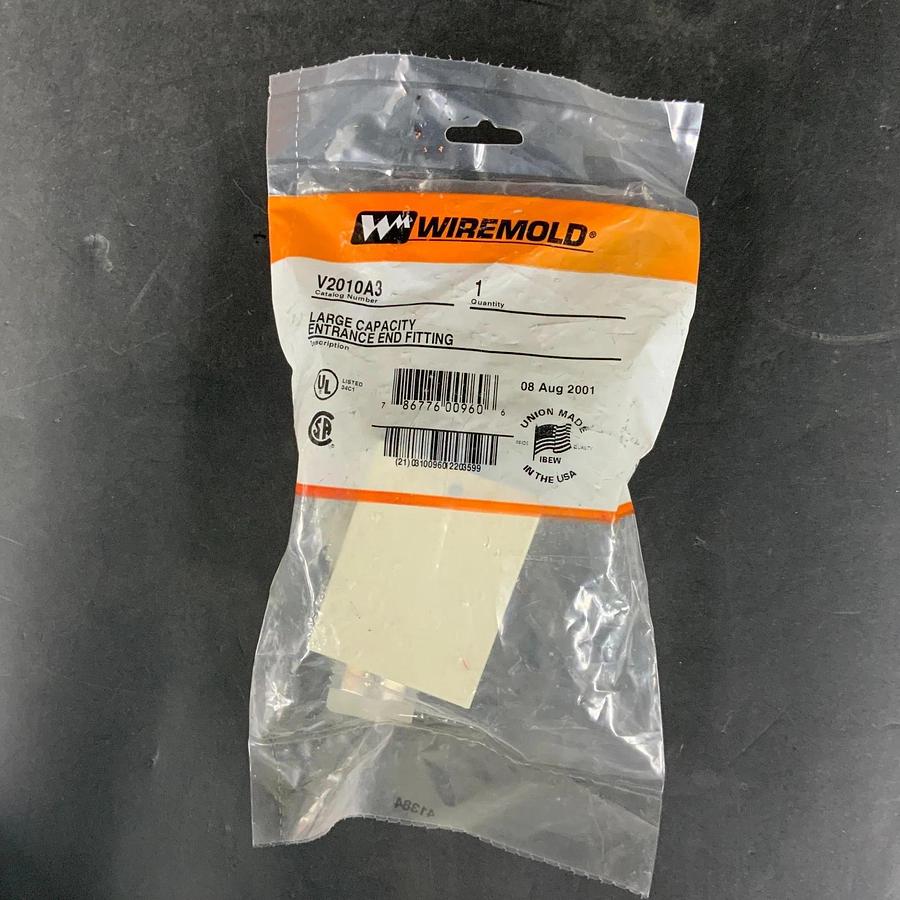 WIREMOLD V2010A3 ENTRANCE END FITTING ($13 OBO)