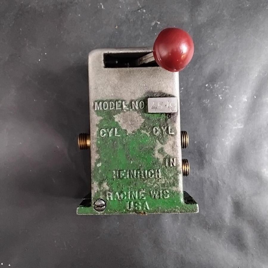 Used HEINRICH MODEL 45-18 CONTROL LEVER ($40 OBO)