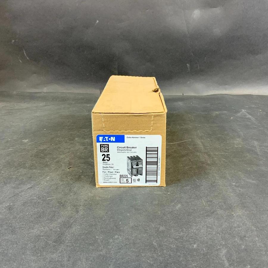 EATON BR225 CIRCUIT BREAKER - BOX OF 5 ($50 OBO) 786676362900