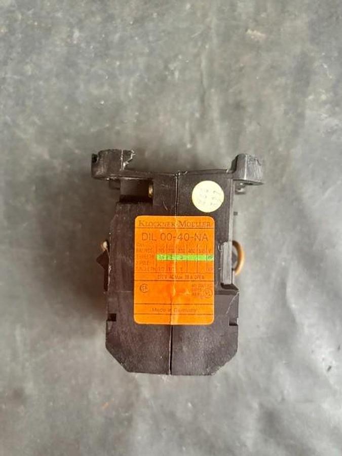 Used MOELLER DIL 00-40-NA CONTACTOR