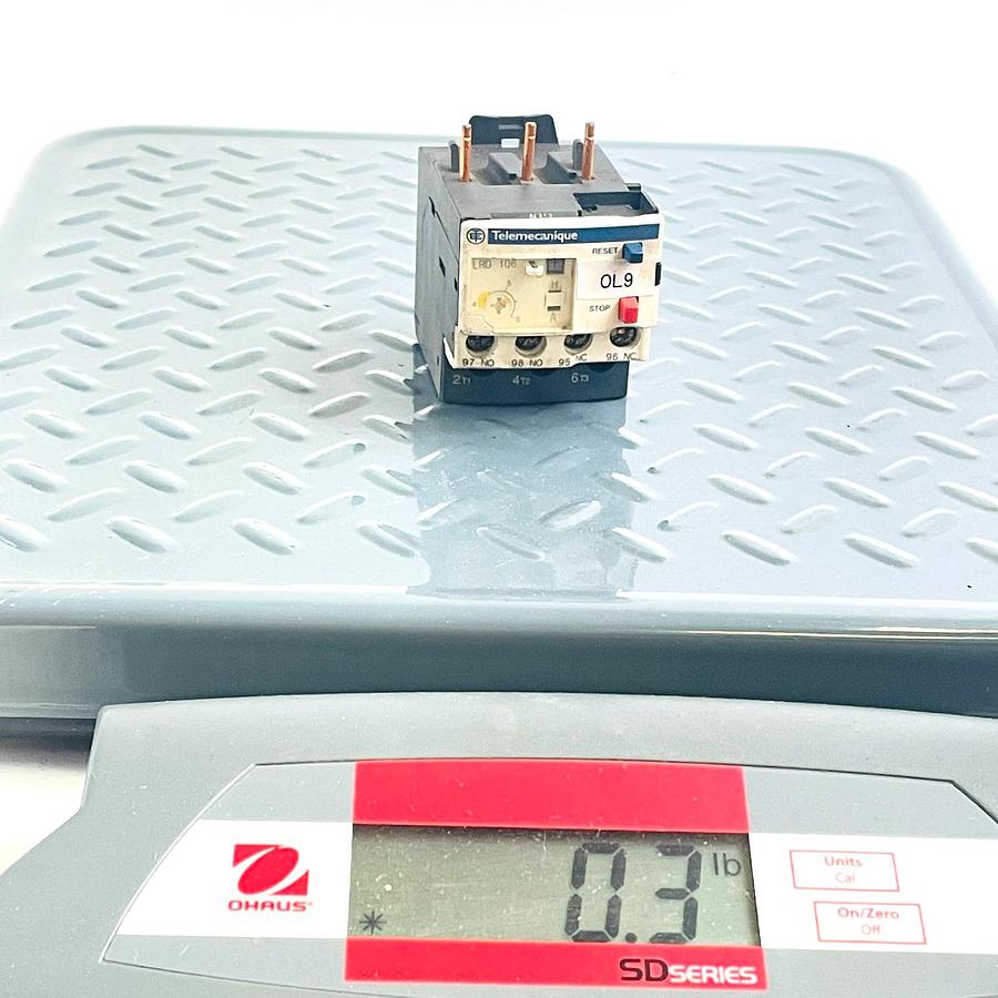 Used SCHNEIDER ELECTRIC LRD106 THERMAL OVERLOAD RELAY 4-6A CLASS 10
