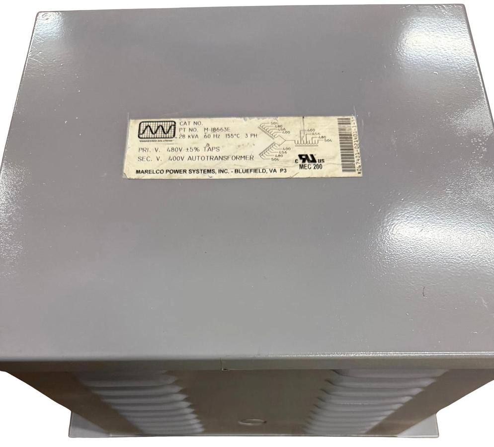 Refurbished Marelco M-18663E 28kVA Transformer ($1600 OBO)