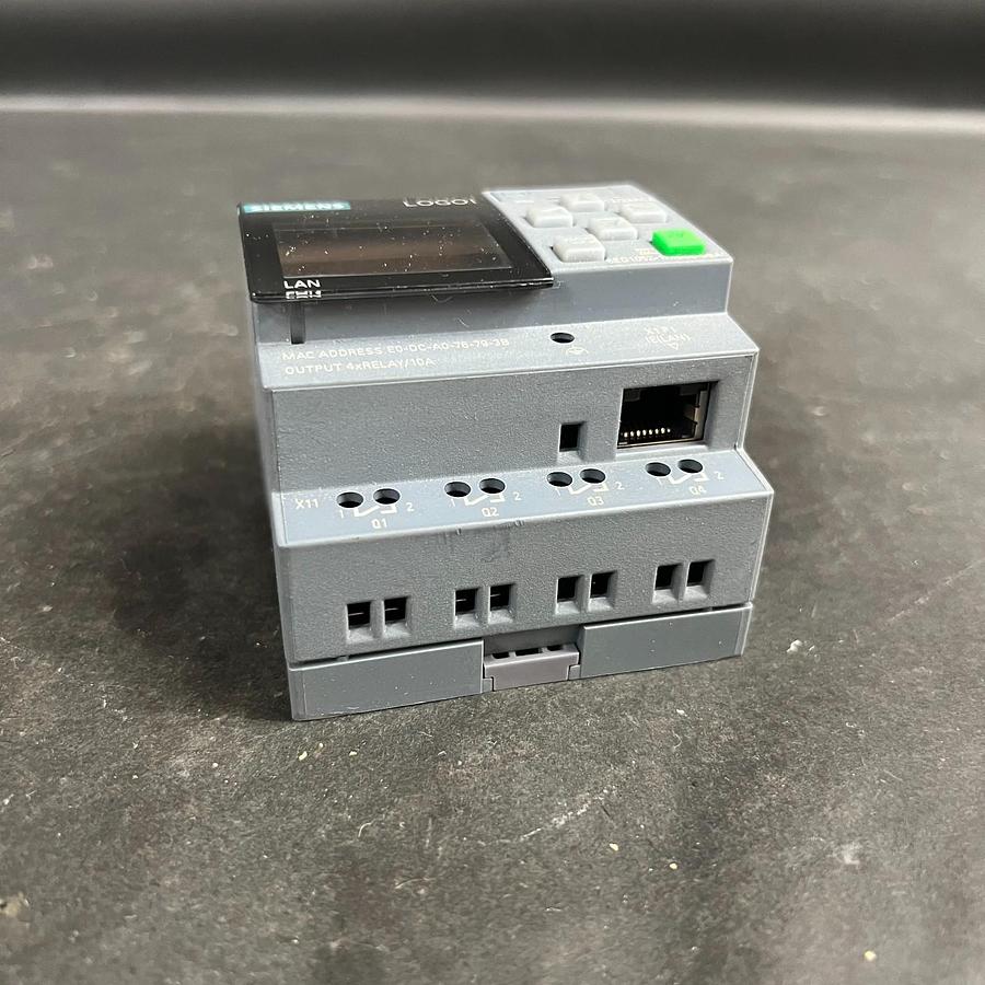 Used SIEMENS 6ED1052-1MD08-0BA0 LOGIC MODULE ($100 OBO)