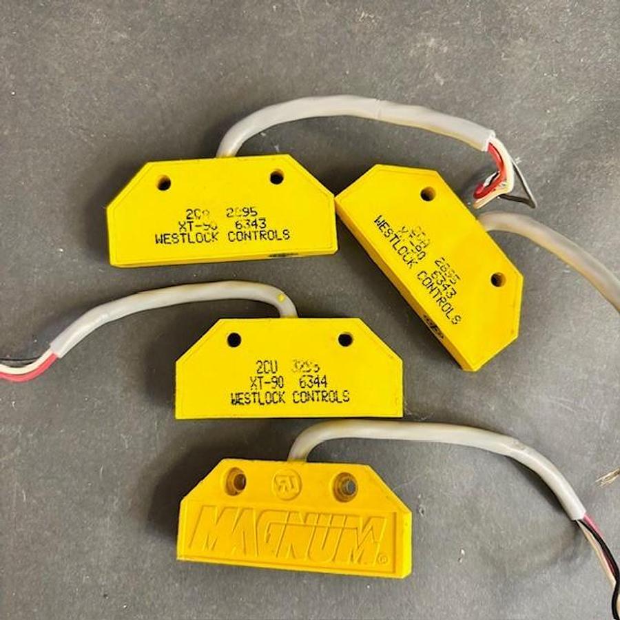 Used MAGNUM WESTLOCK XT-90 PROXIMITY SWITCHES LOT OF 4