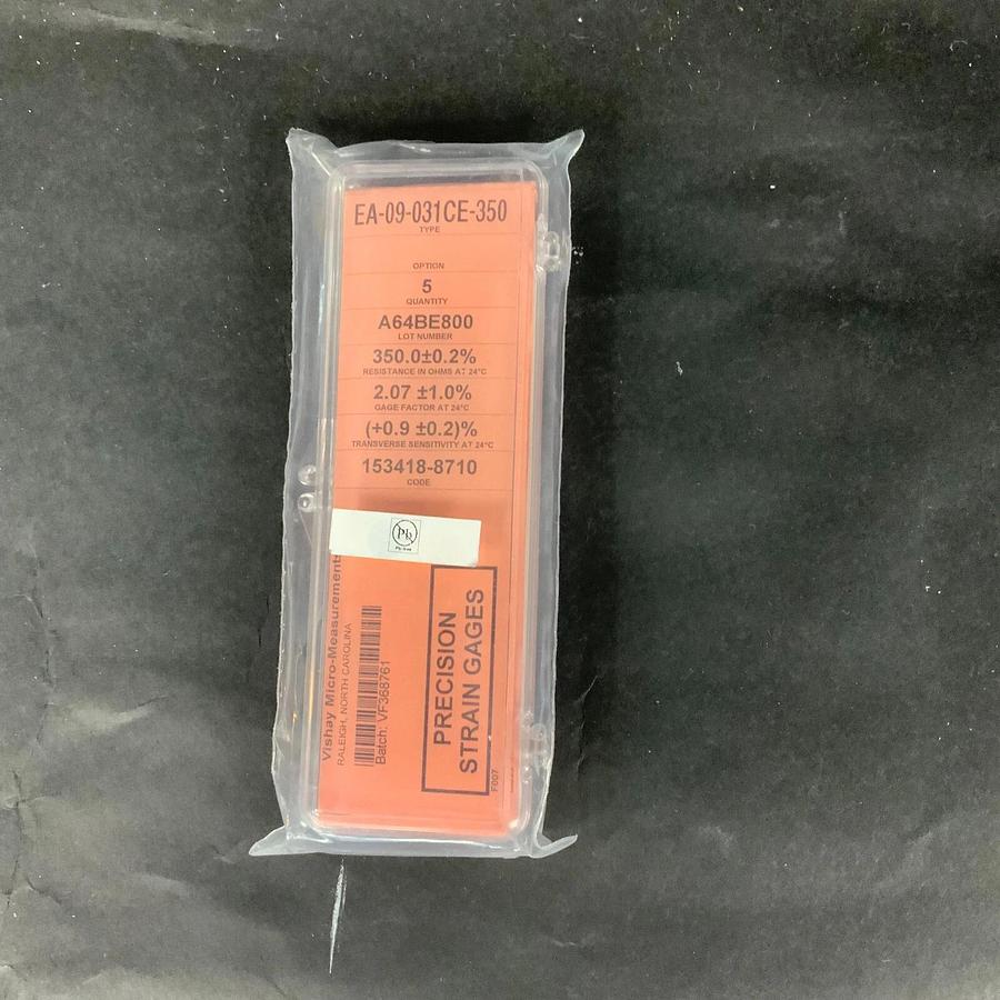 MICRO-MEASUREMENTS EA-09-031CE-350 PRECISION STRAIN GAUGE - 1 UNIT ($5 OBO)