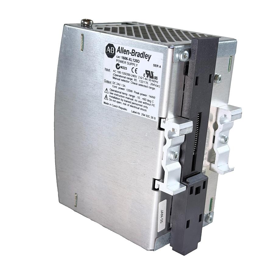 Used ALLEN BRADLEY 1606-XLDNET4 DEVICENET POWER SUPPLY 24VDC 4A 91W 120/230VAC
