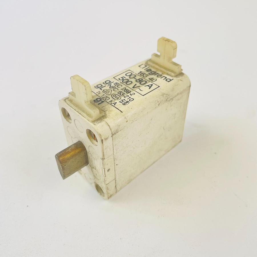 Used LEGRAND 16340 FUSE 00-80A 500V INDUSTRIAL ELECTRICAL REPLACEMENT