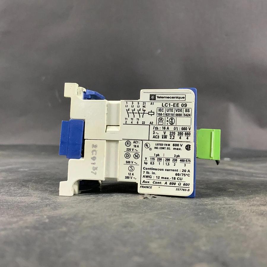 Used TELEMECANIQUE LC1-EE 09 CONTACTOR ($30 OBO)
