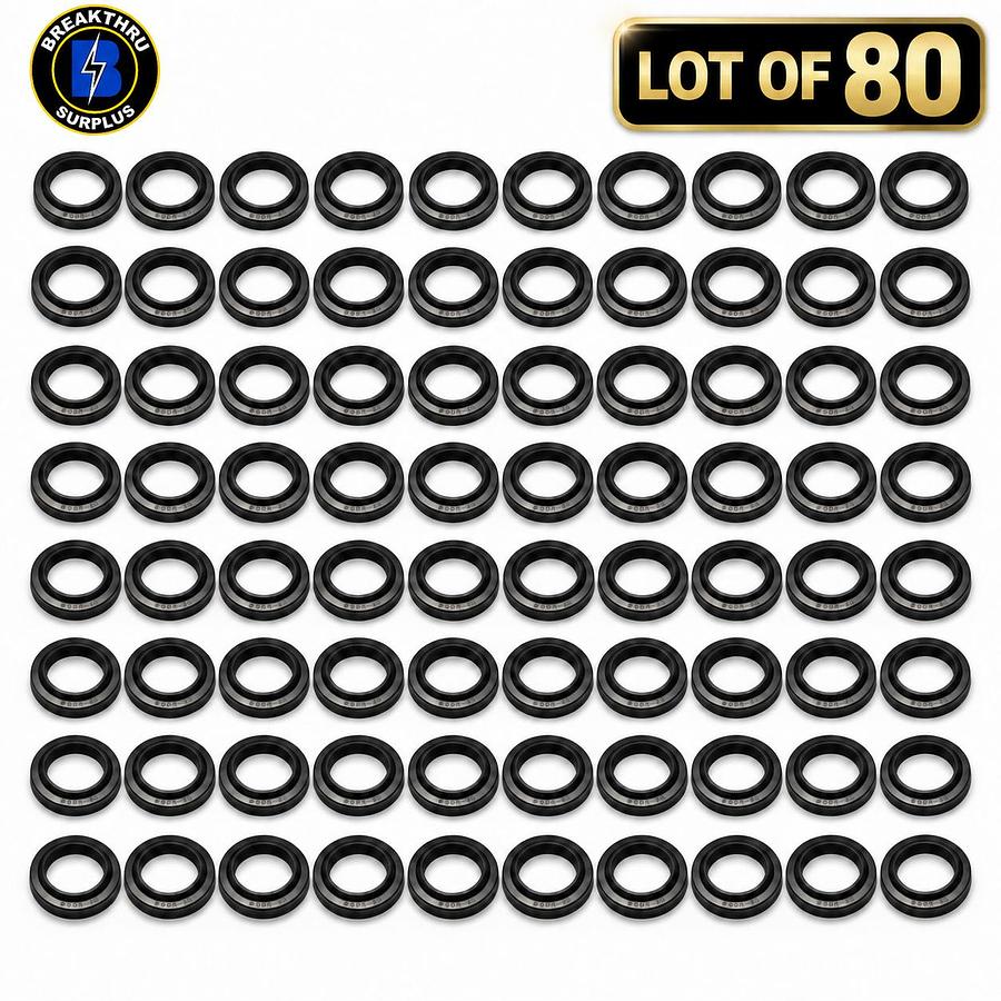 NEW MISUMI SDR-20 ROD SCRAPER SEAL NBR 20MM ID 28MM OD 80 COUNT INDUSTRIAL