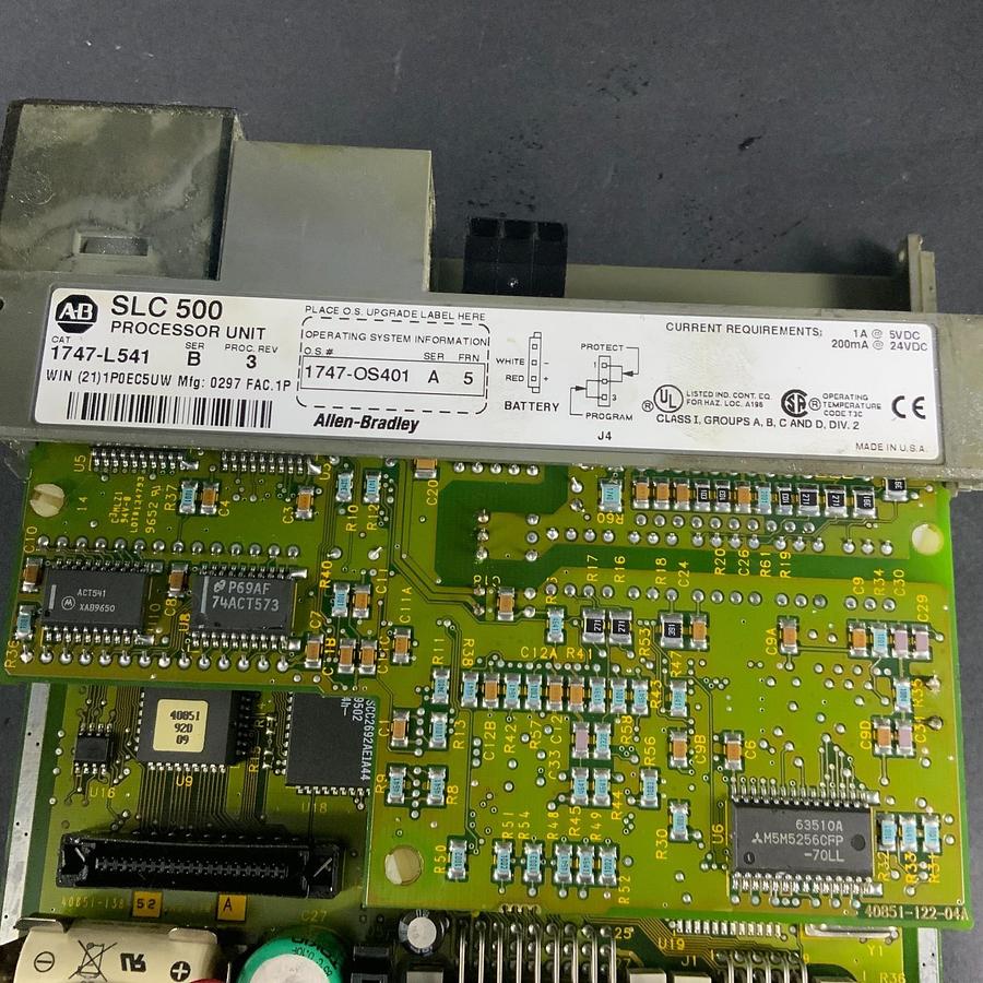 Used ALLEN BRADLEY SLC500 1747-L541 PROCESSOR UNIT ($70 OBO)