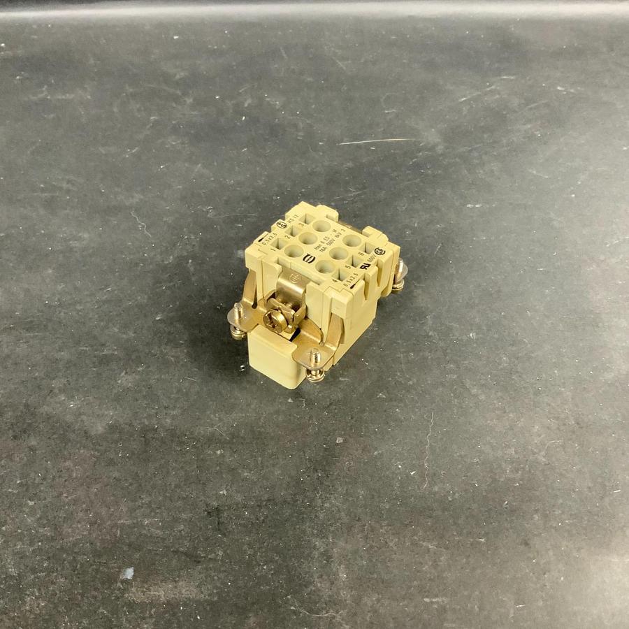 Used HARTING HAN 6 ES-M CONNECTOR INSERT ($10 OBO)