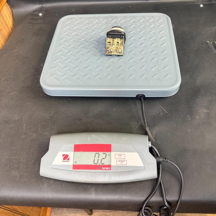 Used TELEMECANIQUE XB2M BLACK PUSHBUTTON ($15 OBO)