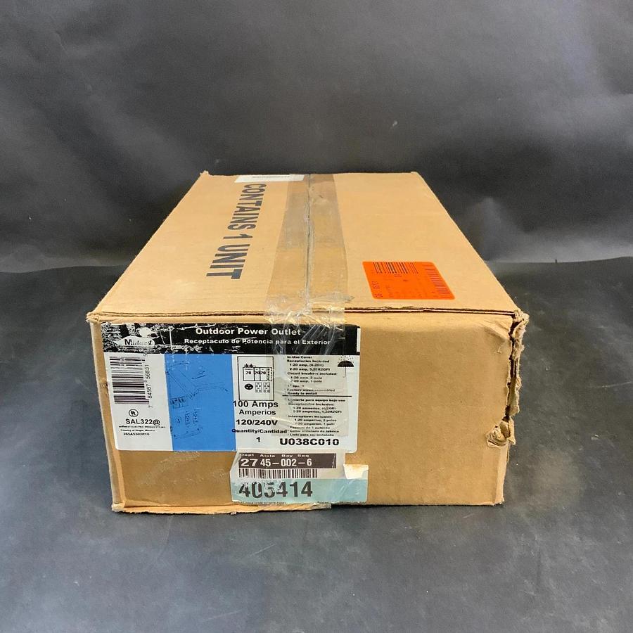 MIDWEST ELECTRIC U038C010 POWER OUTLET ($120 OBO)