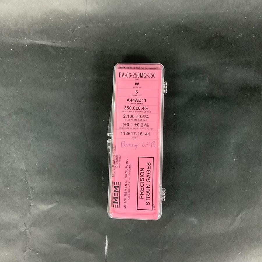 Used MICRO-MEASUREMENTS EA-06-250MQ-350 PRECISION STRAIN GAUGE - LOT OF 3 ($15 OBO)