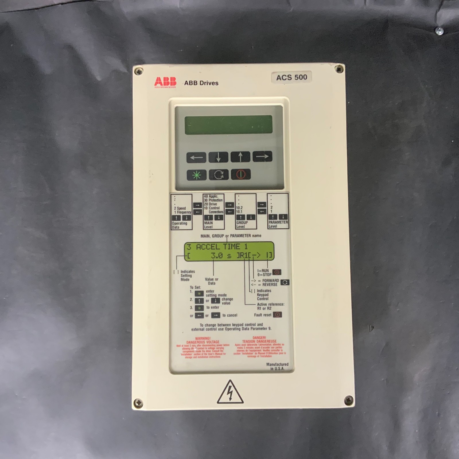 Used ABB ACS501-003-4-00P5 AC DRIVE ($225 OBO)