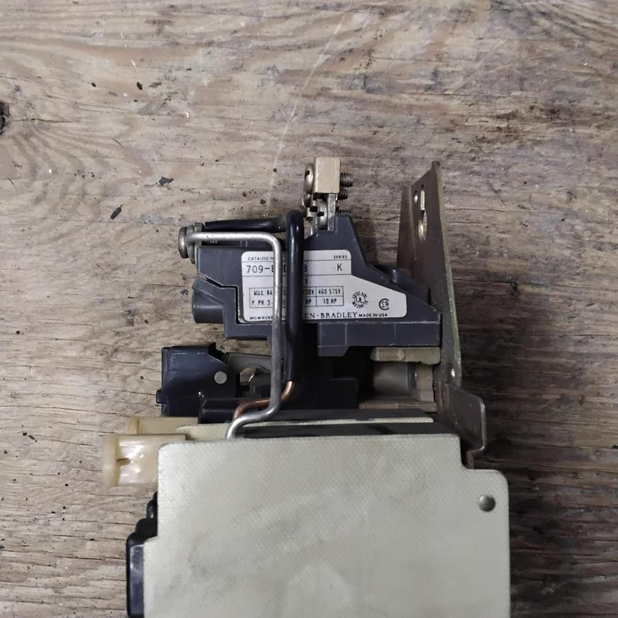 Used ALLEN BRADLEY 709-AOD103 SINGLE-POLE SER K SIZE 0 STARTER