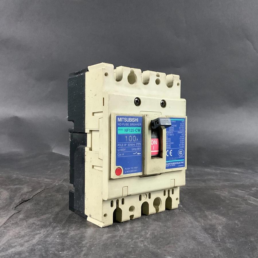 Used MITSUBISHI NF125-CW-100A CIRCUIT BREAKER ($100 OBO)