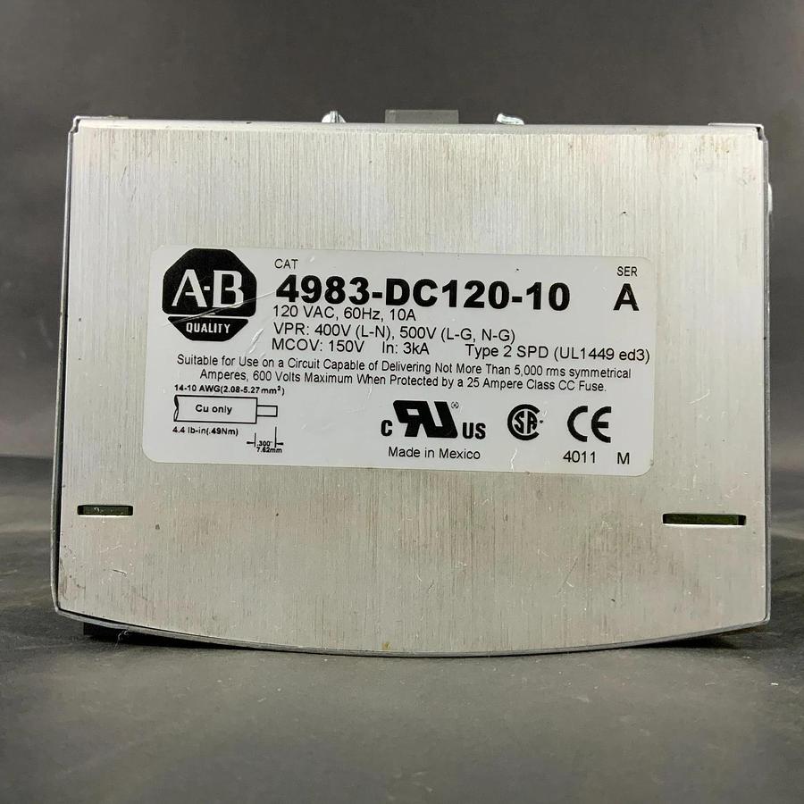Used ALLEN BRADLEY 4983-DC120-10 SURGE SUPRESSOR ($200 OBO)