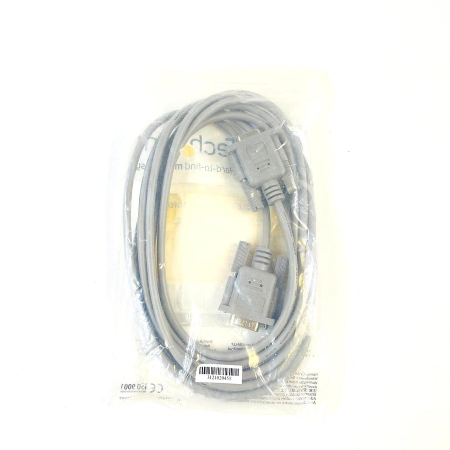 Used STARTECH SCNM9FM 10FT DB9 RS232 SERIAL NULL MODEM CABLE F/M NEW OPEN BOX