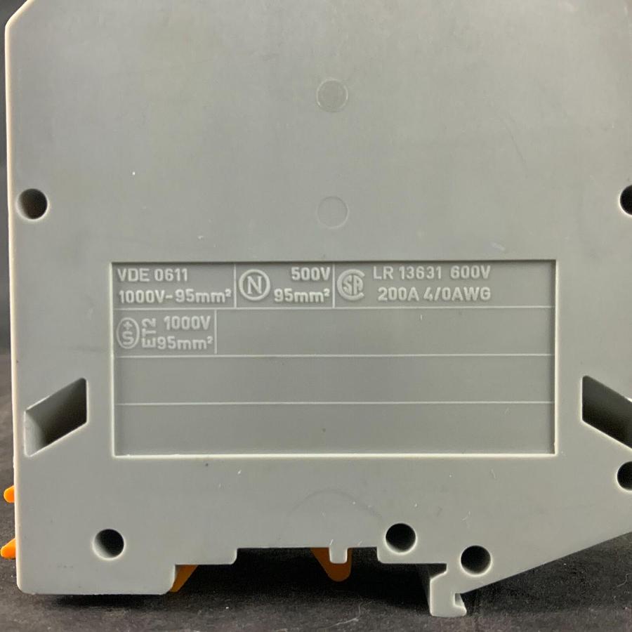 Used PHOENIX CONTACT UKH95 TERMINAL BLOCK ($15 OBO)