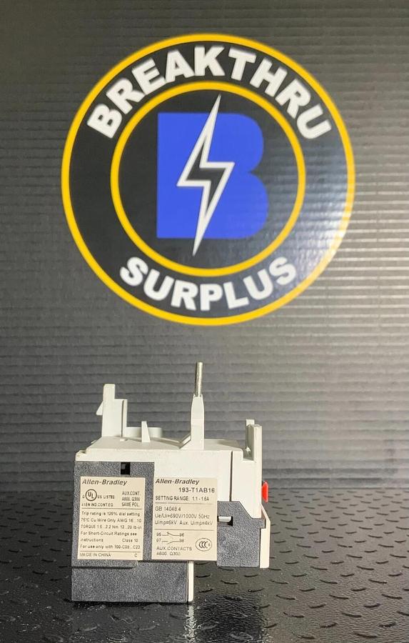 Used ALLEN BRADLEY 193-T1AB16 ($24.99/EACH OBO)