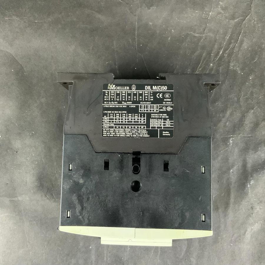 Used MOELLER DIL M50 250V 65A CONTACTOR ($50 OBO)
