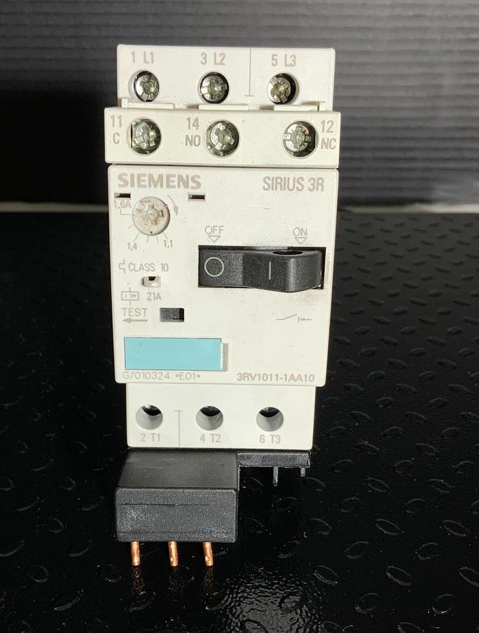 Used SIEMENS 3RV1011-1BA10 ($84.99/EACH OBO)