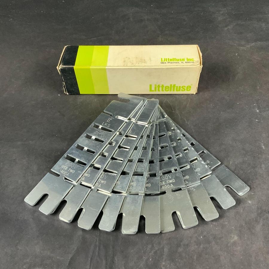 LITTELFUSE LKS 400 RENEWABLE FUSE LINK - BOX OF 10 ($45 OBO)