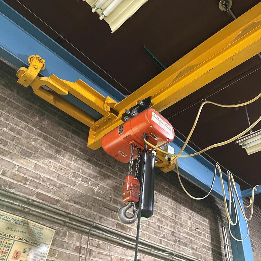 Used BRIDGE CRANE FREESTANDING 2 TON 13'Tx24'Lx12.6'W - W/2 TON CM HOIST ($15000 OBO)