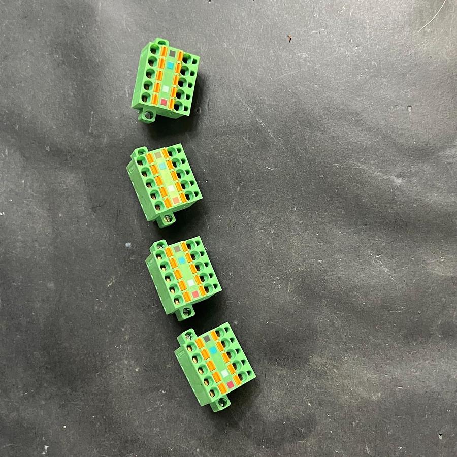 Used PHOENIX CONTACT PA66-FR TERMINAL BLOCK CONNECTOR - SET OF 4 ($10 OBO)