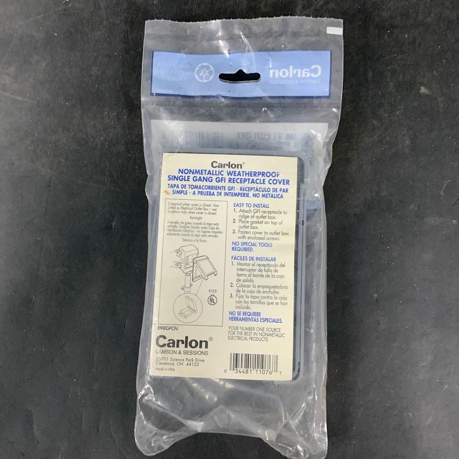 CARLON E98GFCN OUTLET COVER ($15 OBO)