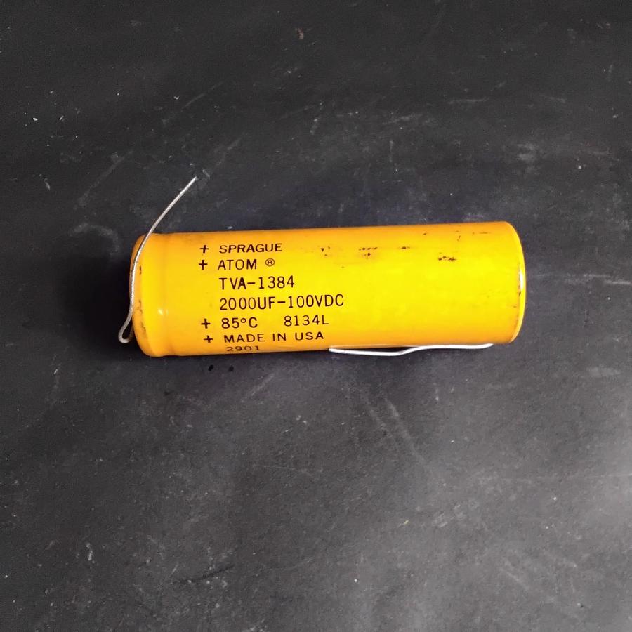 Used SPRAGUE ATOM TVA-1384 CAPACITOR ($7 OBO)
