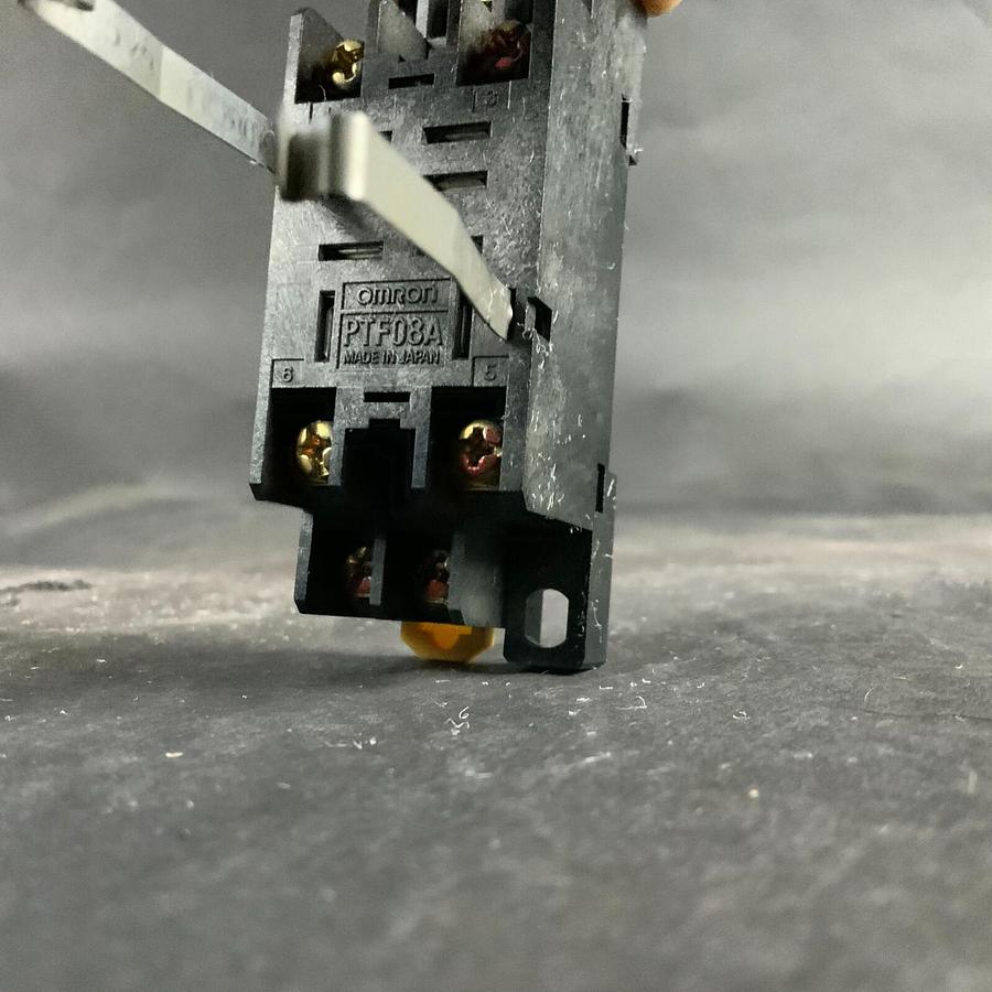 Used OMRON PTF08A RELAY SOCKET ($7 OBO)