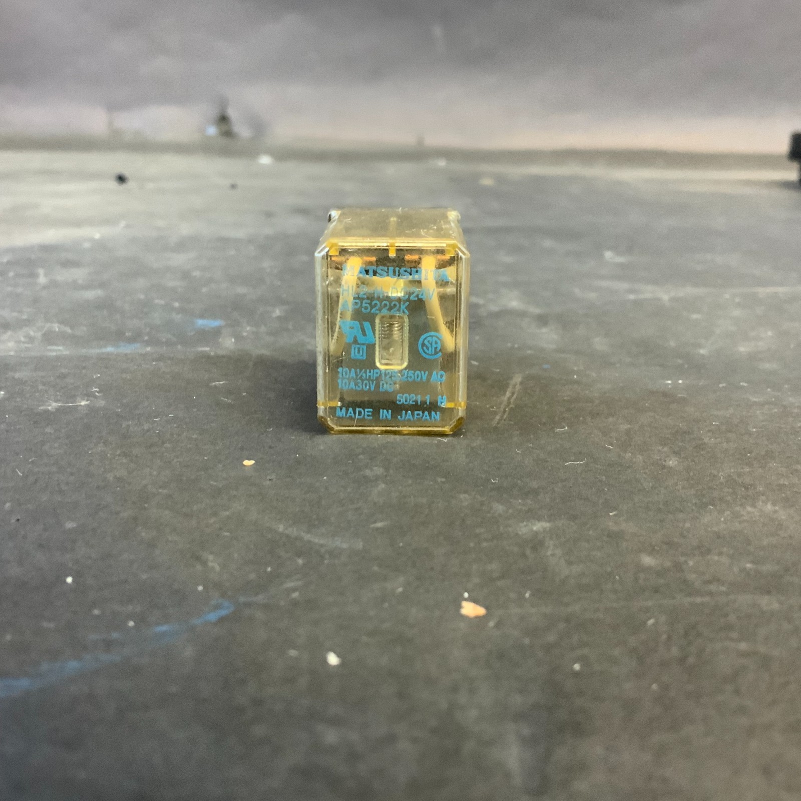 Used MATSUSHITA HL2-H-DC24V RELAY ($8 OBO)