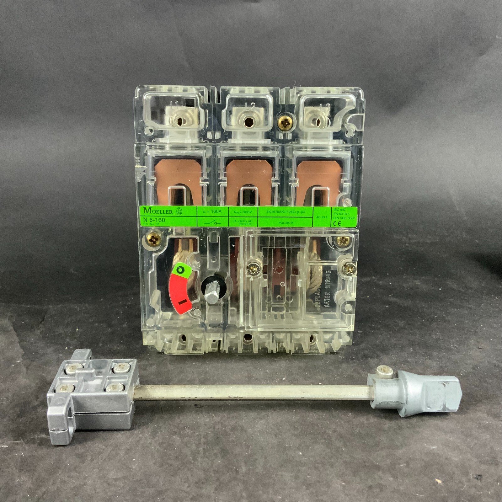 Used MOELLER NZMH-6-160 DISCONNECT SWITCH ($150 OBO)