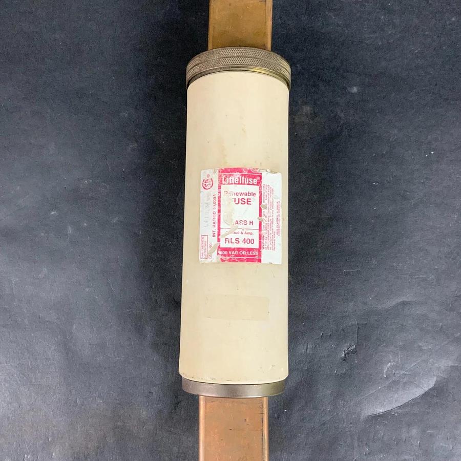 Used LITTELFUSE RLS-400 RENEWABLE FUSE ($45 OBO)