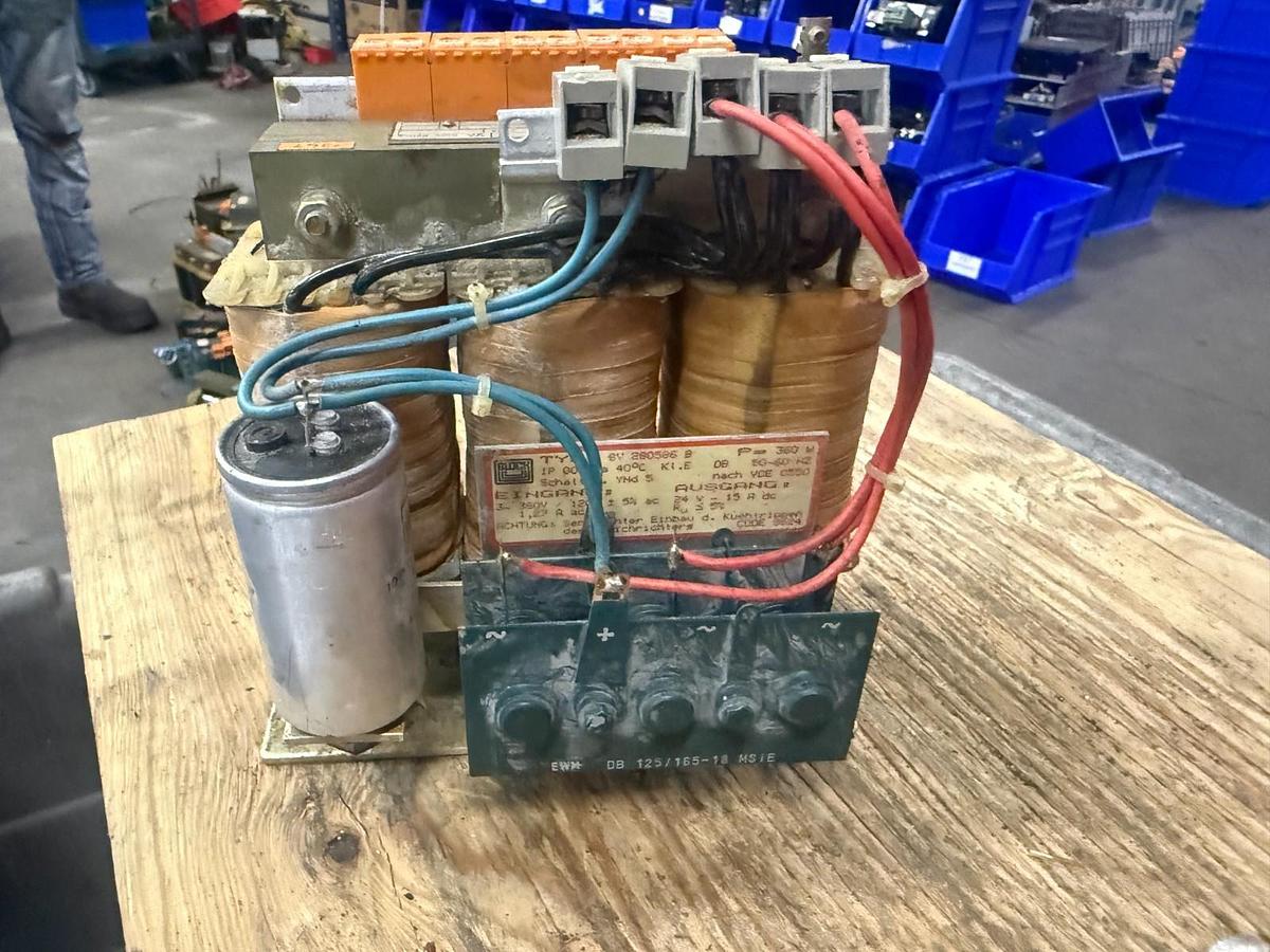 Used BLOCK TYPE 280586 B TRANSFORMER